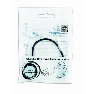 Gembird A-OTG-CMAF2-01 USB/Type C OTG fekete átalakító