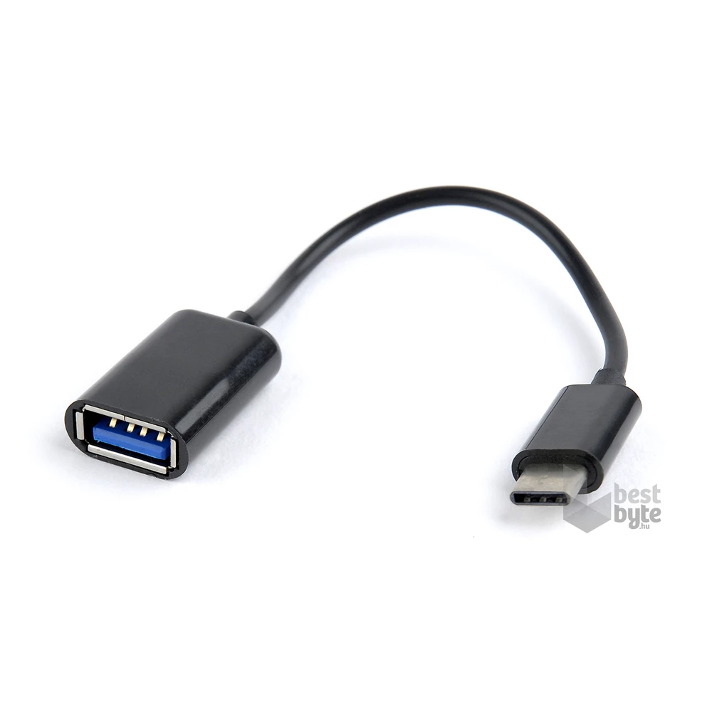 Gembird A-OTG-CMAF2-01 USB/Type C OTG fekete átalakító