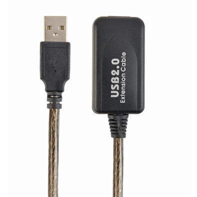 Gembird USB 2.0 aktív hosszabbító kábel, 5m