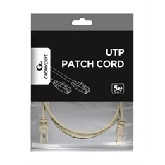 Gembird UTP CAT5E 0,5m szürke patch kábel
