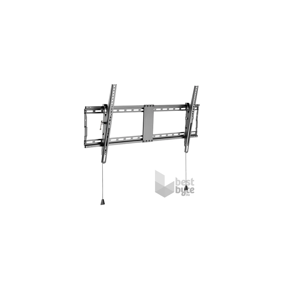 Gembird WM-90T-01 43"-90" fekete fali monitor/TV konzol