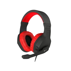 Genesis NSG-0900 Argon 200 2.0 piros-fekete gamer headset