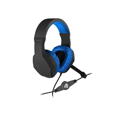Genesis NSG-0901 Argon 200 2.0 kék-fekete gamer headset