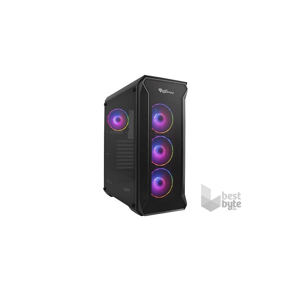 Genesis NPC-1518 Irid 505 ARGB Midi Tower PC ház PC