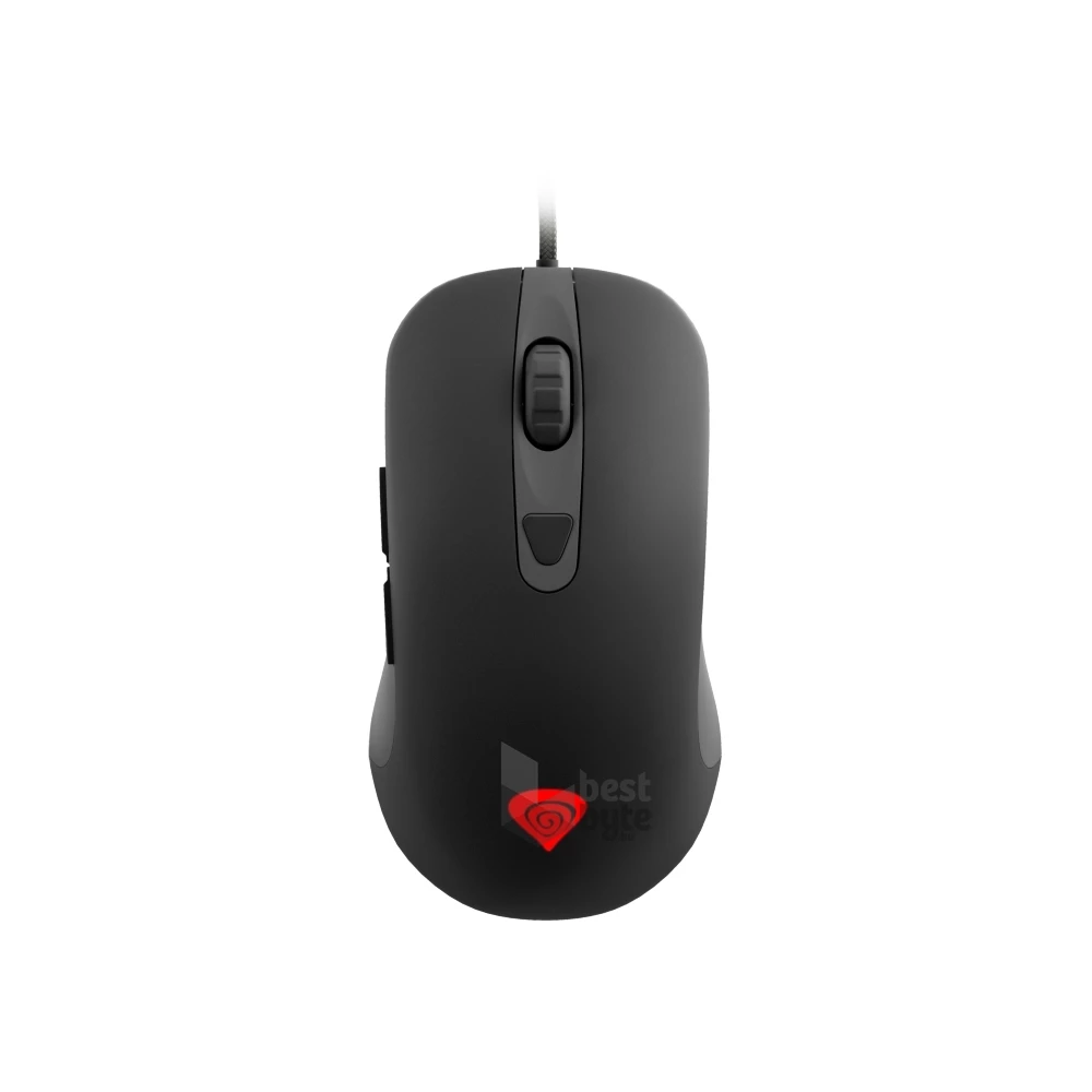 Genesis Krypton 190 3200DPI fekete optikai gamer egér