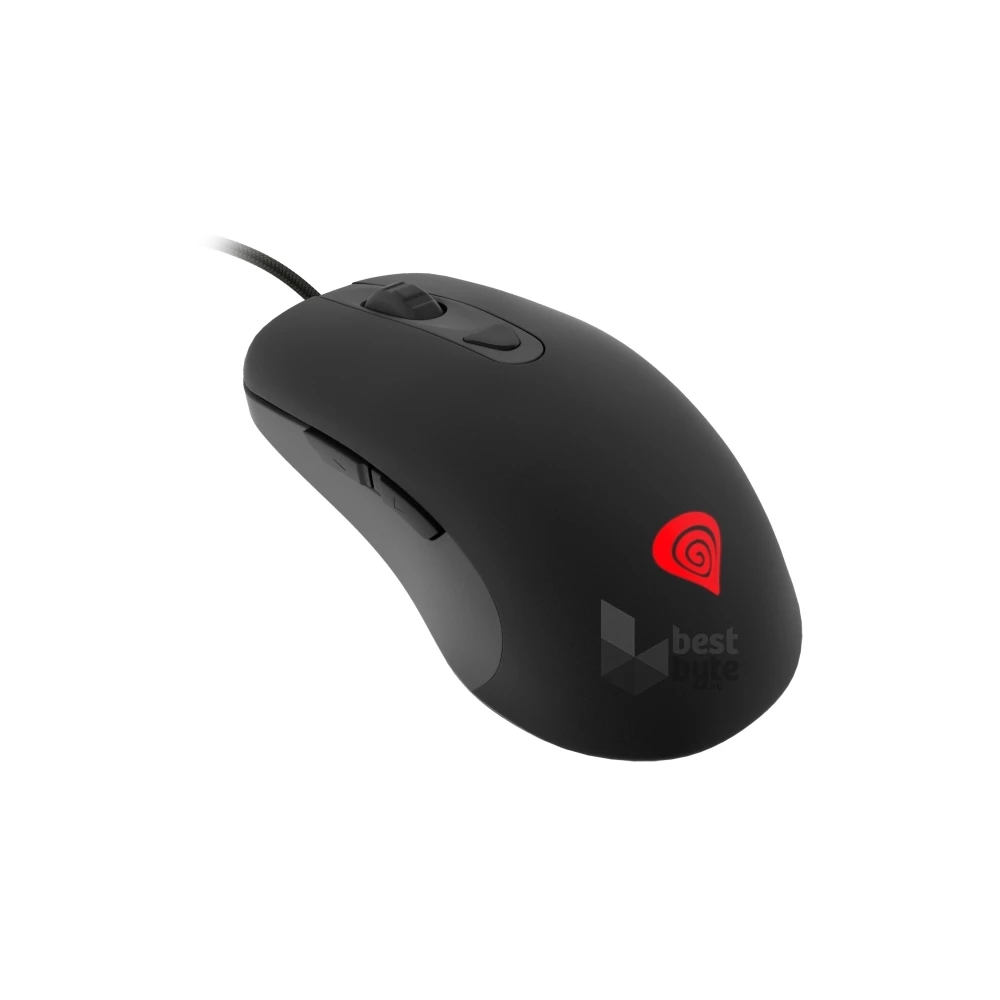 Genesis Krypton 190 3200DPI fekete optikai gamer egér