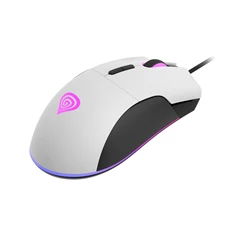Genesis NMG-1785 Krypton 290 6400DPI RGB fehér gamer egér