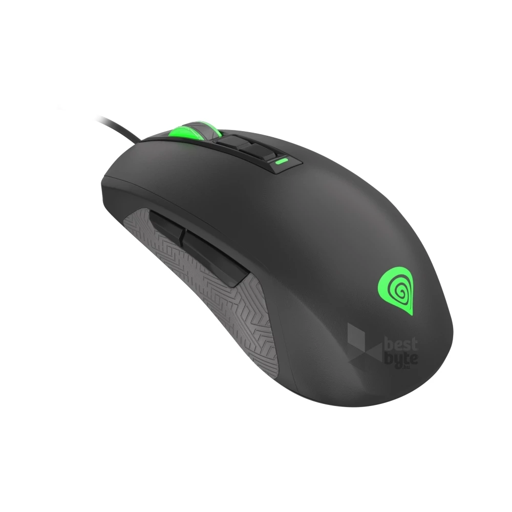 Genesis Krypton 300 RGB 4000DPI fekete gamer egér