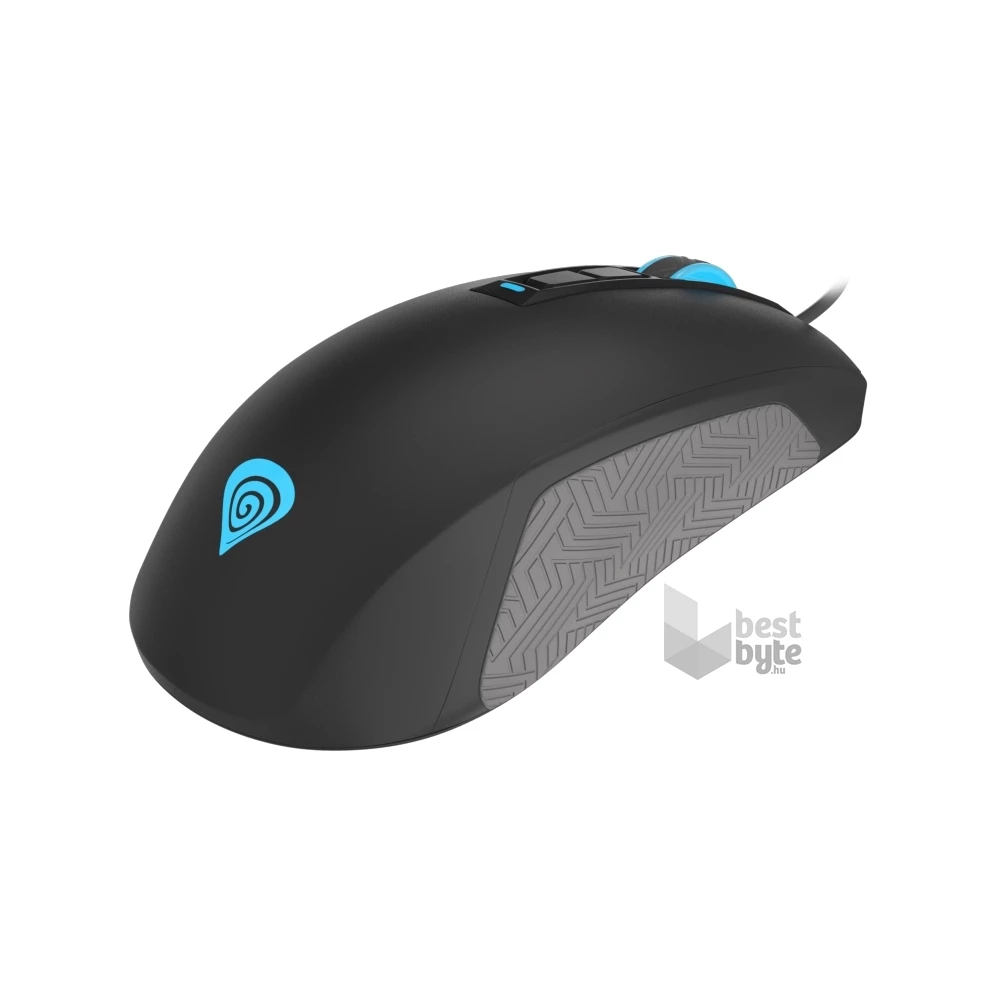 Genesis Krypton 300 RGB 4000DPI fekete gamer egér