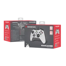 Genesis NJG-2104 Mangan 300 PC/SWITCH/MOBIL fehér kontroller