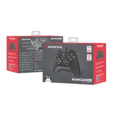 Genesis NJG-2103 Mangan 300 PC/SWITCH/MOBIL fekete kontroller