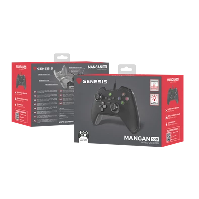 Genesis NJG-2103 Mangan 300 PC/SWITCH/MOBIL fekete kontroller