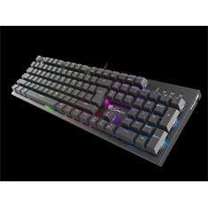Genesis NKG-0945 Thor 300 TKL mechanikus gaming billentyűzet, US, zöld világítással, Blue switch