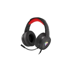 Genesis NSG-1609 Neon 200 RGB fekete-piros gamer headset