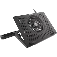 Genesis NHG-1678 Oxid 450 RGB 15,6" fekete notebook hűtőpad