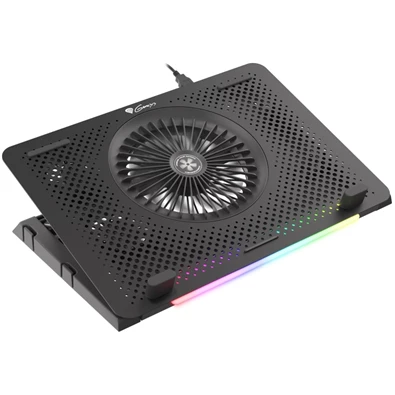 Genesis NHG-1678 Oxid 450 RGB 15,6" fekete notebook hűtőpad