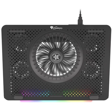Genesis NHG-1678 Oxid 450 RGB 15,6" fekete notebook hűtőpad
