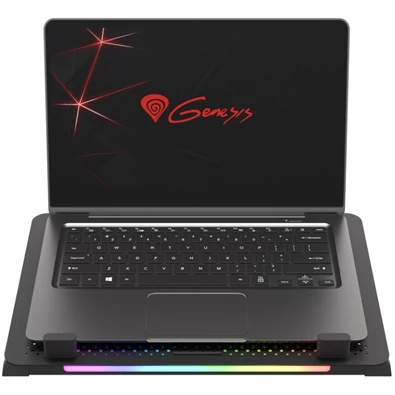 Genesis Oxid 450 RGB 15,6" fekete notebook hűtőpad