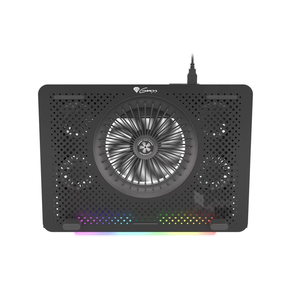 Genesis NHG-1678 Oxid 450 RGB 15,6" fekete notebook hűtőpad