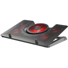 Genesis NHG-1411 Oxid 550 17,3" LED-es 5 ventilátoros fekete-piros notebook hűtőpad