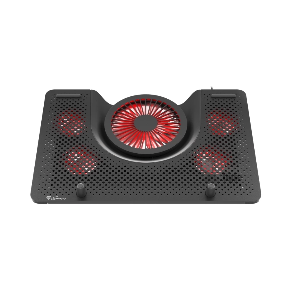 Genesis NHG-1411 Oxid 550 17,3" LED-es 5 ventilátoros fekete-piros notebook hűtőpad