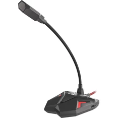 Genesis NGM-1407 Radium 100 fekete-piros USB mikrofon