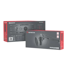 Genesis NGM-1695 Radium 300 XLR fekete stúdió mikrofon