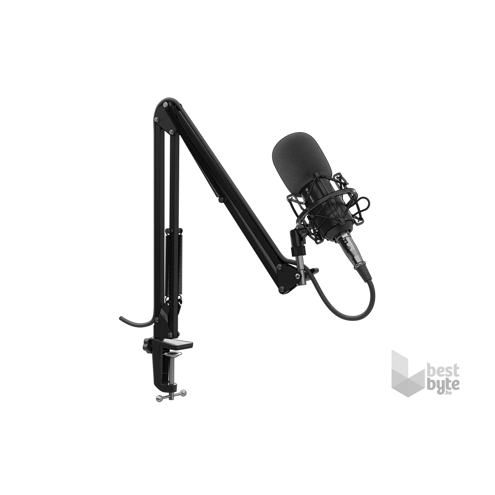 Genesis NGM-1695 Radium 300 XLR fekete stúdió mikrofon