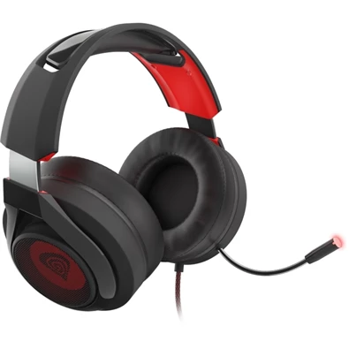 Genesis Radon 610 7.1 fekete-piros gamer headset