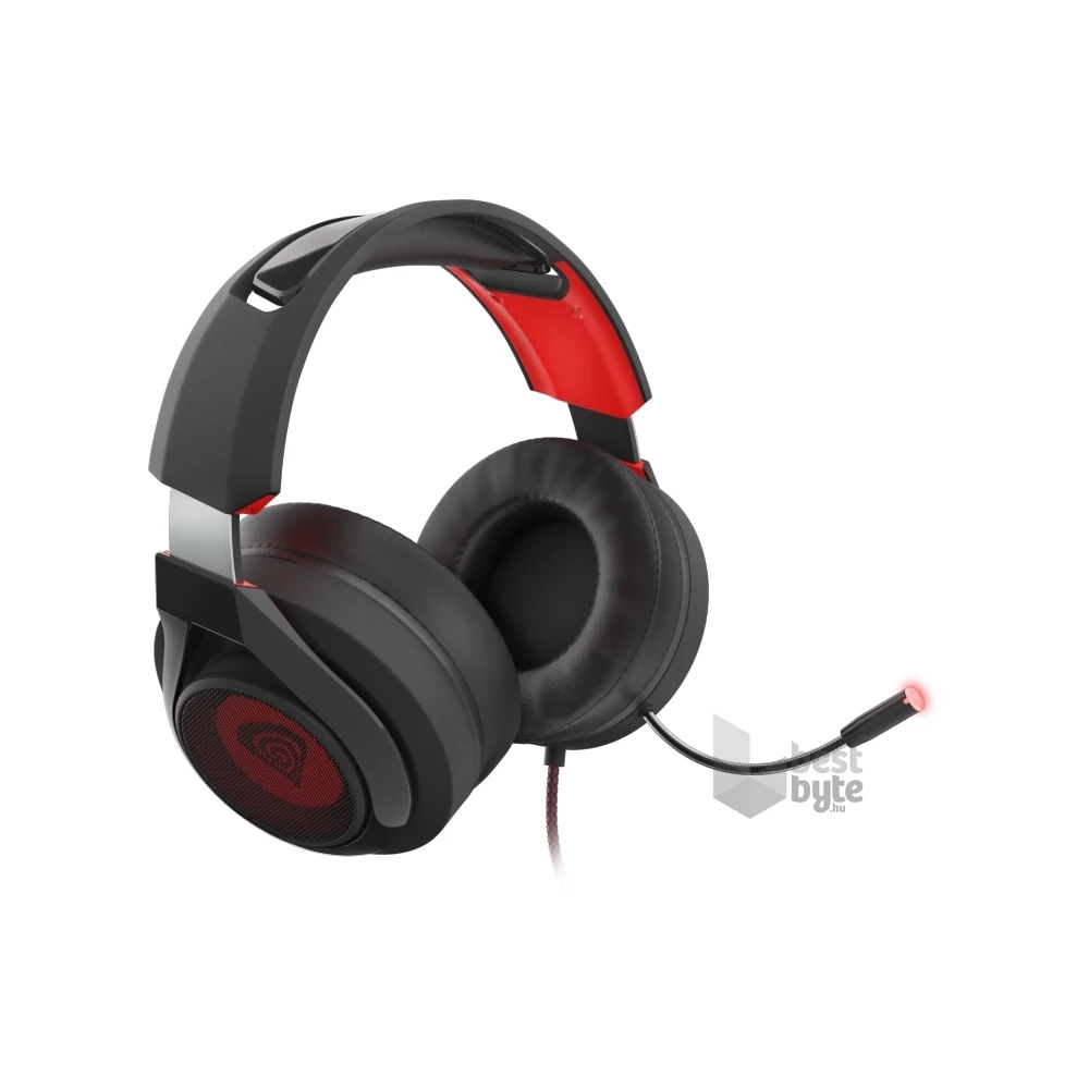 Genesis NSG-1454 Radon 610 7.1 fekete-piros gamer headset