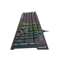 Genesis NKG-1645 Thor 210 RGB Gamer billentyuzet, US kiosztás