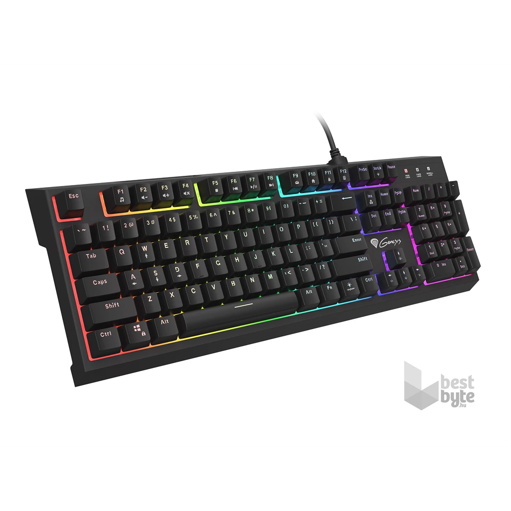 Genesis NKG-1645 Thor 210 RGB Gamer billentyuzet, US kiosztás