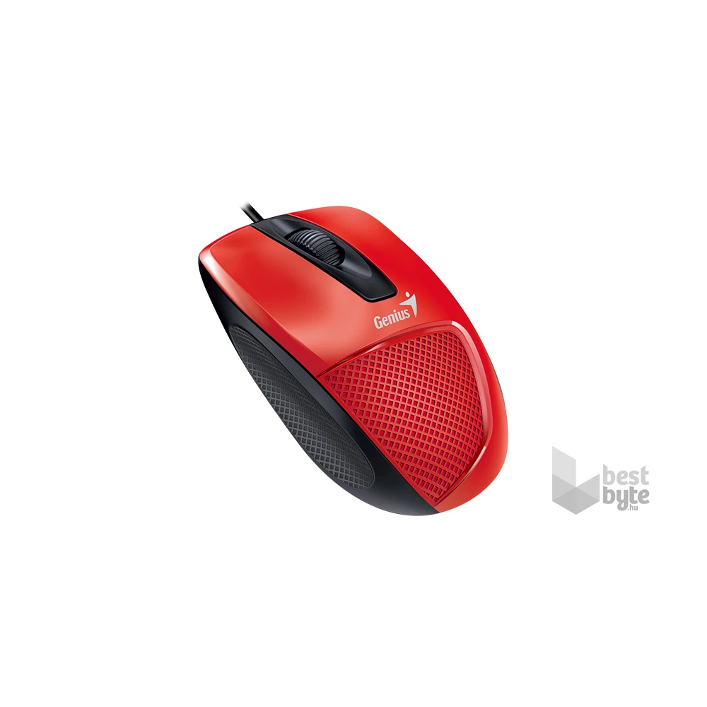 Genius DX-150x USB piros-fekete egér