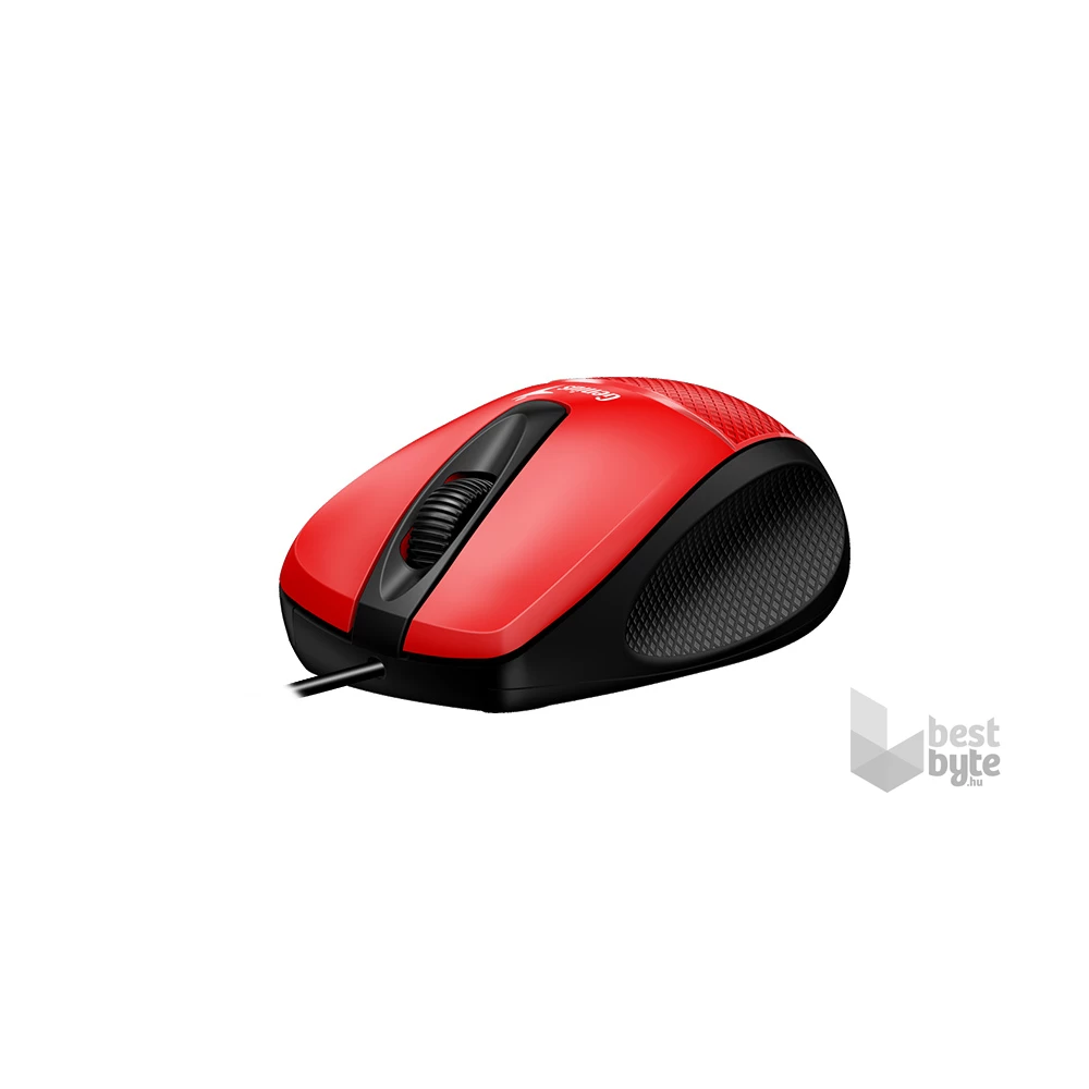 Genius DX-150x USB piros-fekete egér