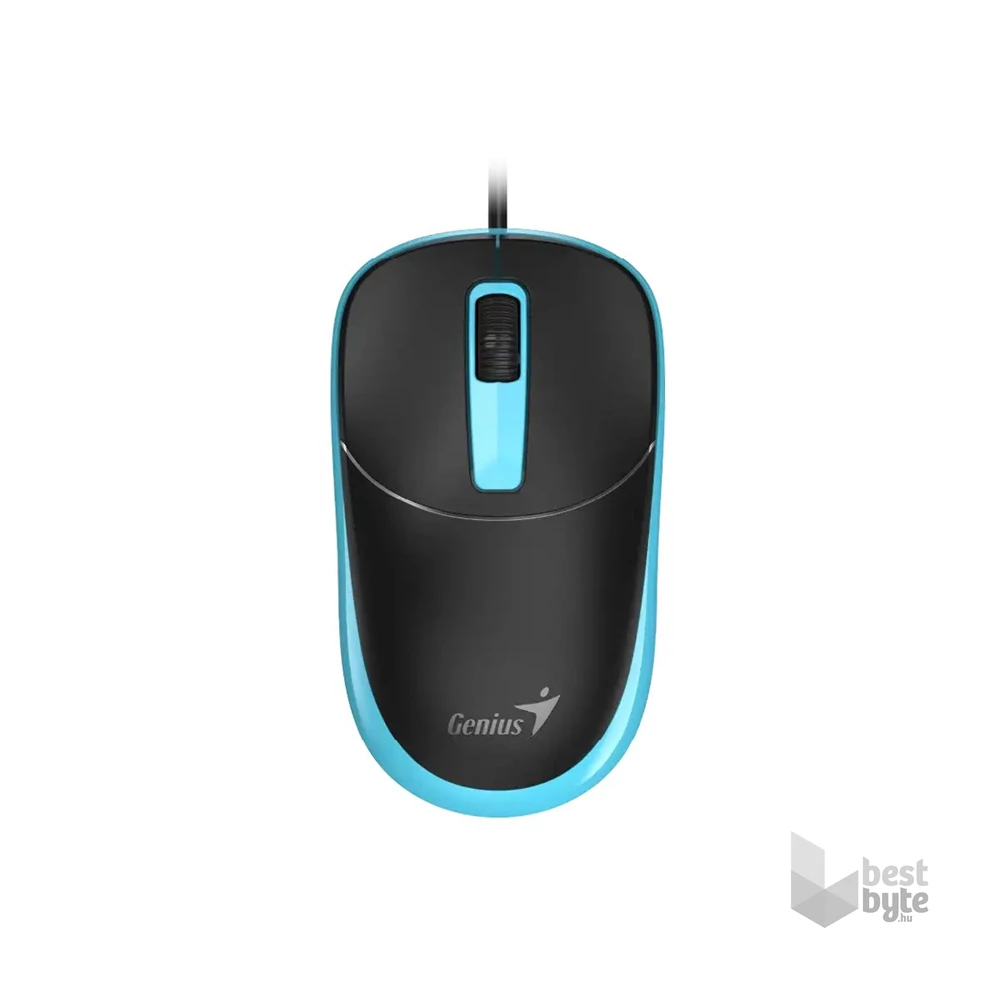 Genius DX-123 EU Vezetékes kék optikai egér