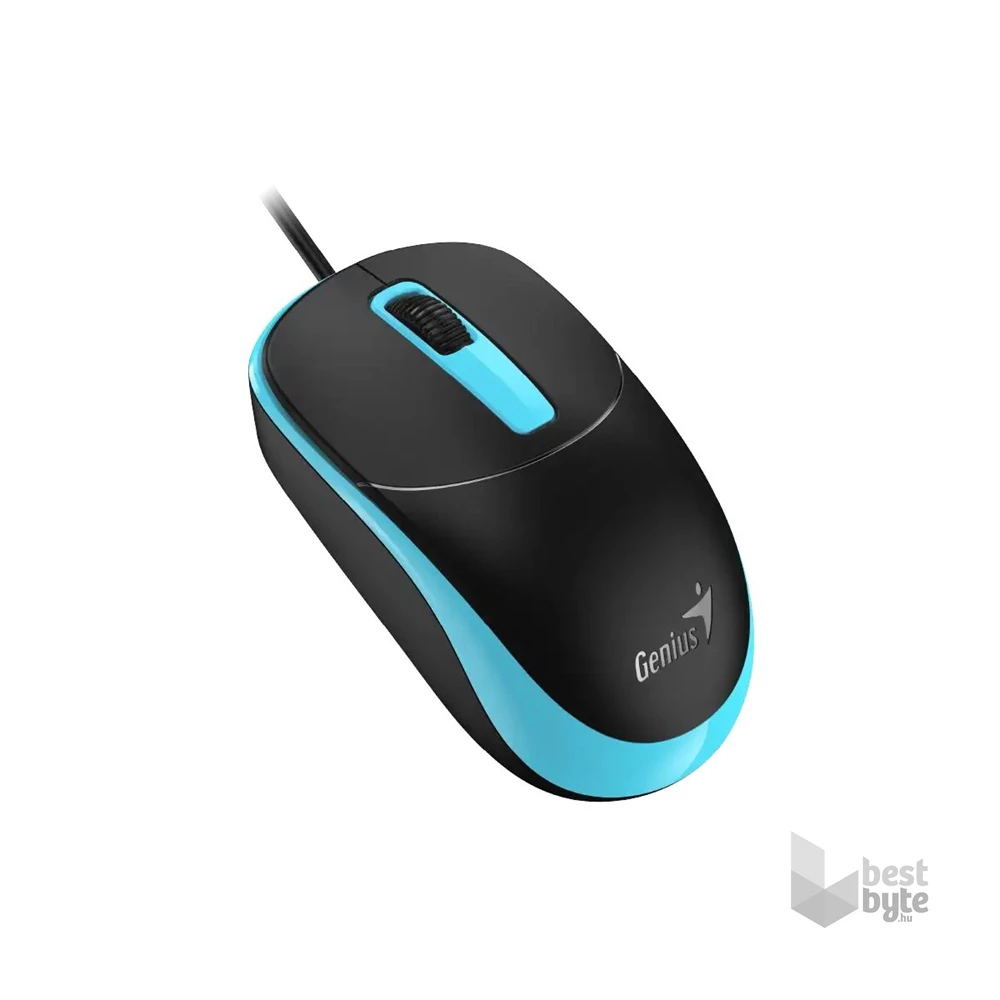 Genius DX-123 EU Vezetékes kék optikai egér