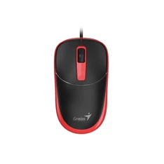 Genius DX-123 EU Vezetékes piros optikai egér