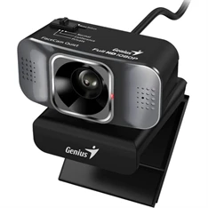 Genius Facecam Quiet  acélszürke webkamera