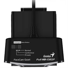 Genius Facecam Quiet  acélszürke webkamera