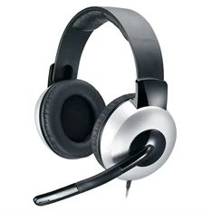 Genius HS-05A jack fekete headset (Újszerű)