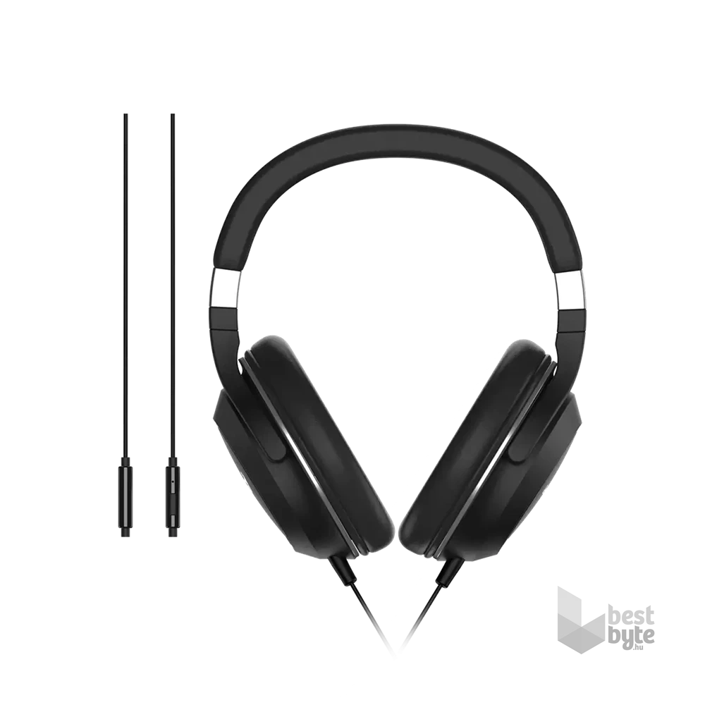 Genius HS-610 fekete fejhallgató