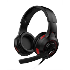 Genius HS-G600V jack gamer mikrofonos fekete headset