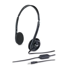 Genius HS-M200C single-jack fekete headset