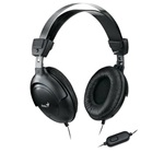 Genius HS-M505X single jack fekete mikrofonos fejhallgató headset