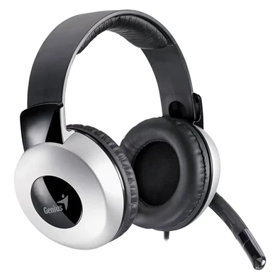 Genius HS-05A jack fekete headset