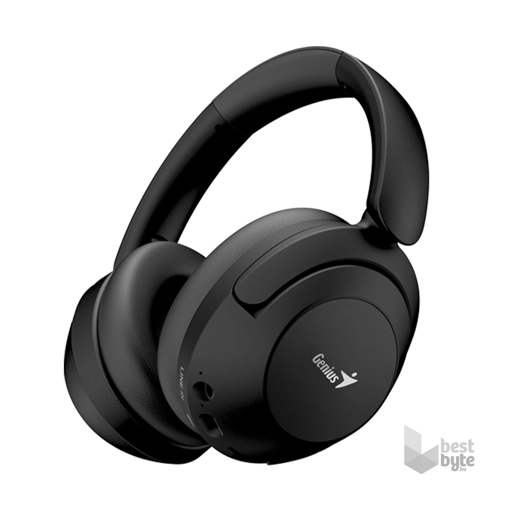 Genius HS-810BT fekete Bluetooth fejhallgató