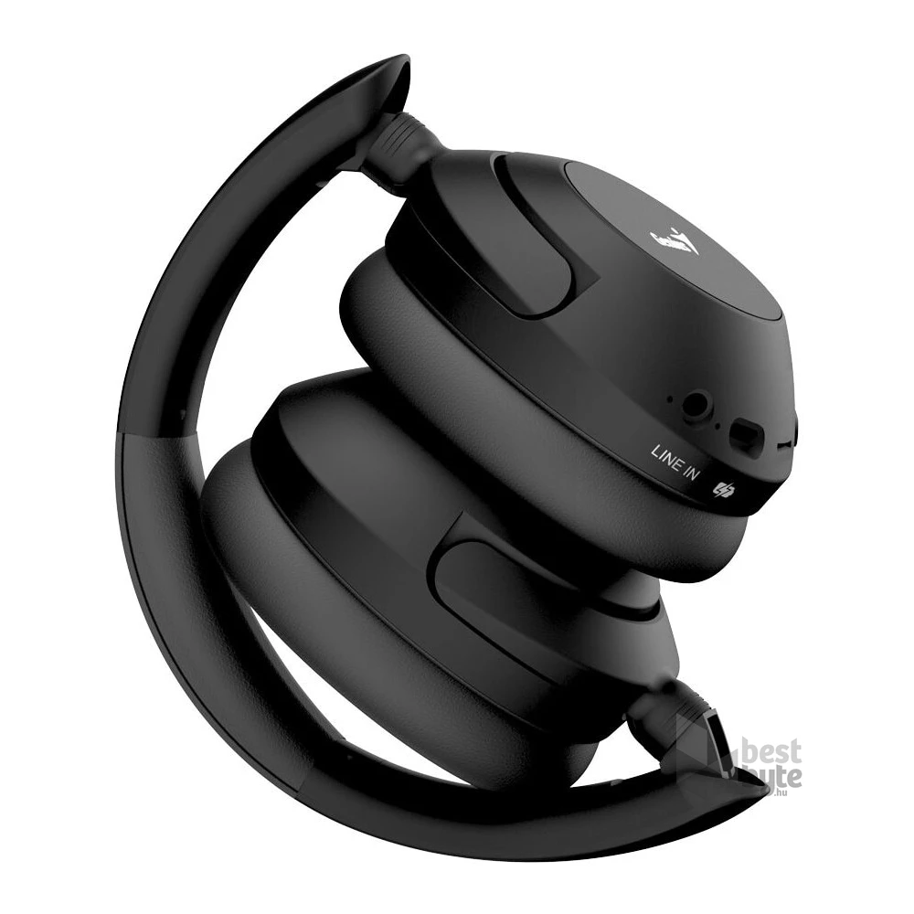 Genius HS-810BT fekete Bluetooth fejhallgató