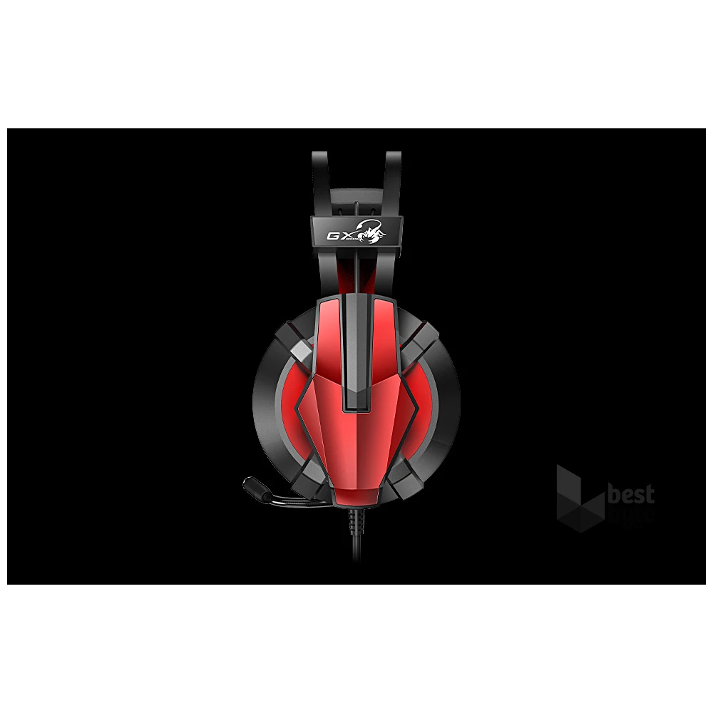 Genius HS-G710V USB fekete-piros gamer headset