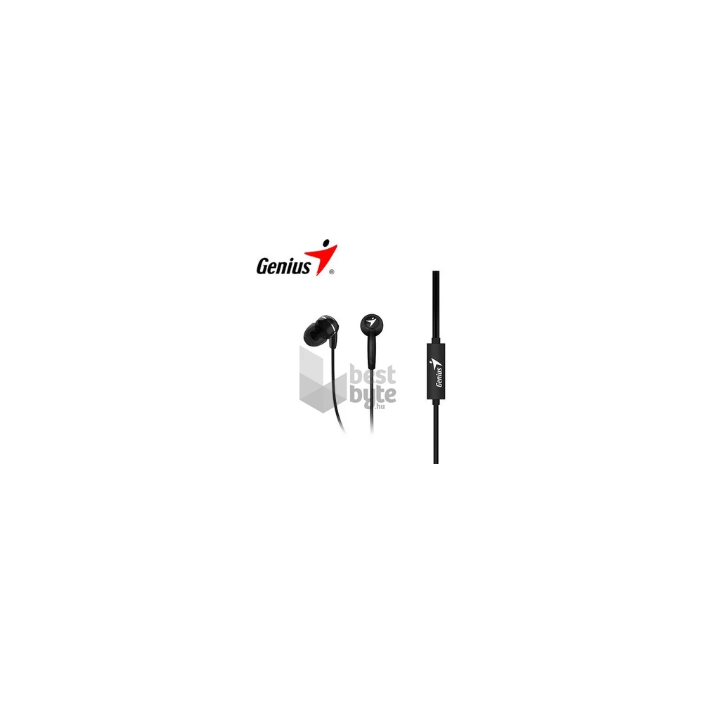 Genius HS-M320 fekete fülhallgató