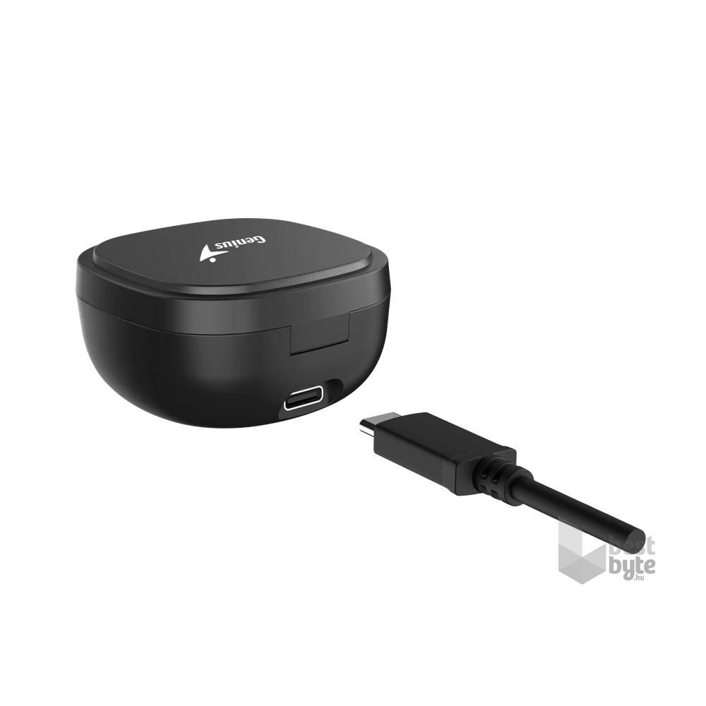 Genius HS-M910BT True Wireless Bluetooth fekete fülhallgató
